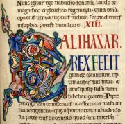 Winchester Bible, 13th century. NMCT grant 2013. Image courtesy of Winchester Cathedral.
