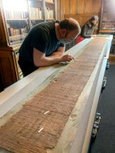 Demotic Payrus 9 (c513 BCE). John Rylands Library.