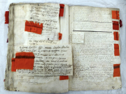 Dyeing recipes from the 1720’s in Flemish and English.