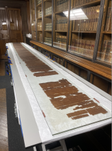 After treatment and before framing