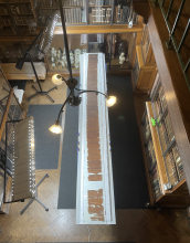 The scroll during treatment