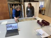 Sophie at the Bodleian