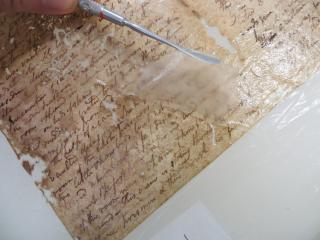 Conservation of the Arundell Manor Court Rolls. Wiltshire &amp; Swindon History Centre.