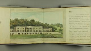 Panshanger red book after conservation