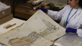 Project Conservator at the start of the project